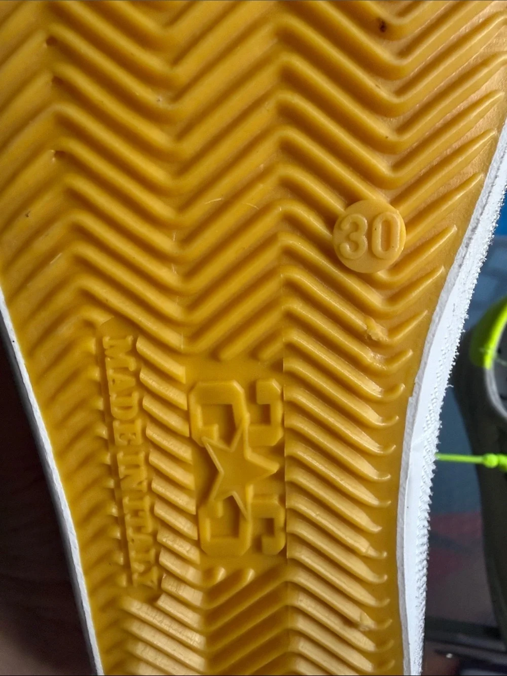 Kids Neon Yellow Lace-Up Sneakers with Suede Upper
